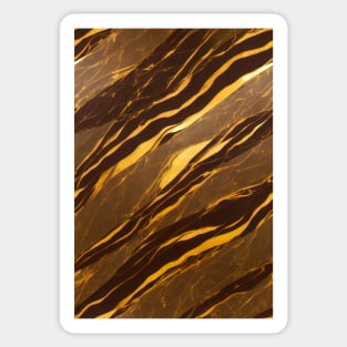 Gild Marble Gold Stone Pattern Texture, for people loving elegant, luxury and gold #6 Sticker